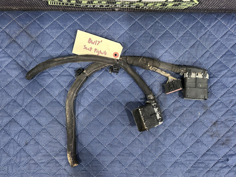 2017 FORD F250 F350 F450 LARIAT FRONT LEFT RIGHT SEAT PIGTAIL HARNESS PLUG OEM