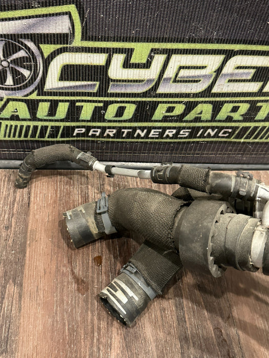 2017 AUDI R8 FRONT RIGHT RADIATOR COOLANT HOSE PIPE ASSEMBLY OEM 4S0 121 064