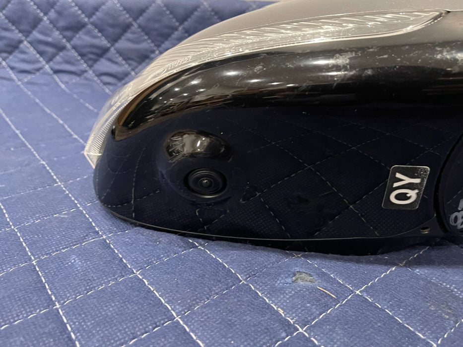 2017 INFINITI Q50 RED SPORT DRIVER LEFT DOOR MIRROR W/ CAMERA (PAINT CODE KAD)