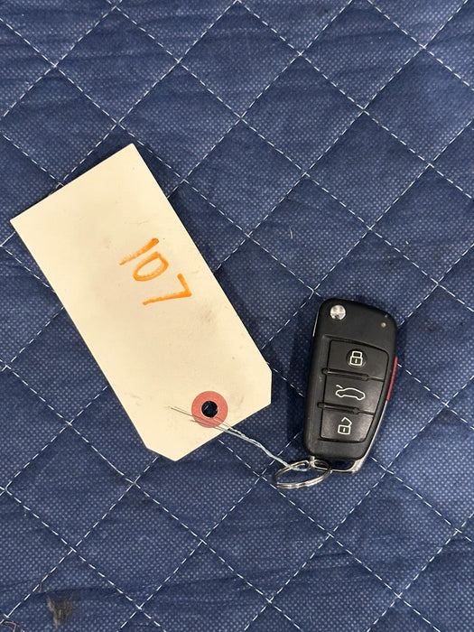 2012 2013 2014 AUDI R8 REMOTE CONTROL KEY FOB ASSEMBLY 2008 - 2015 OEM