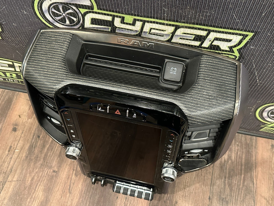 2022 DODGE RAM 2500 3500 LIMITED SCREEN W APIM MODULE OEM *COSMETIC FLAW 12*