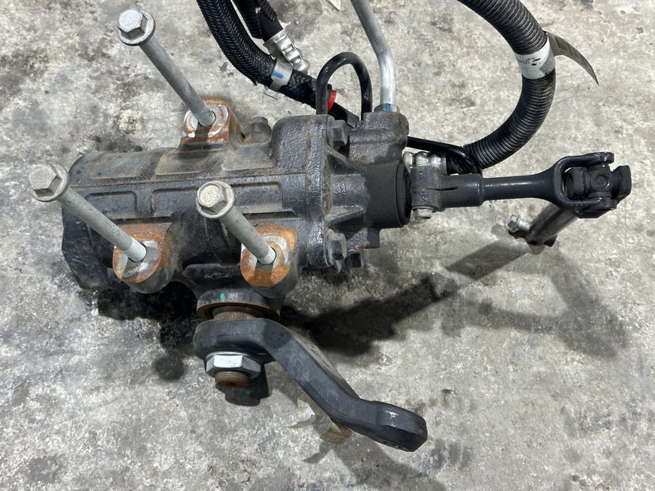 2021 RAM 2500 LARAMIE POWER STEERING GEAR BOX OEM 68429132 58K MILES