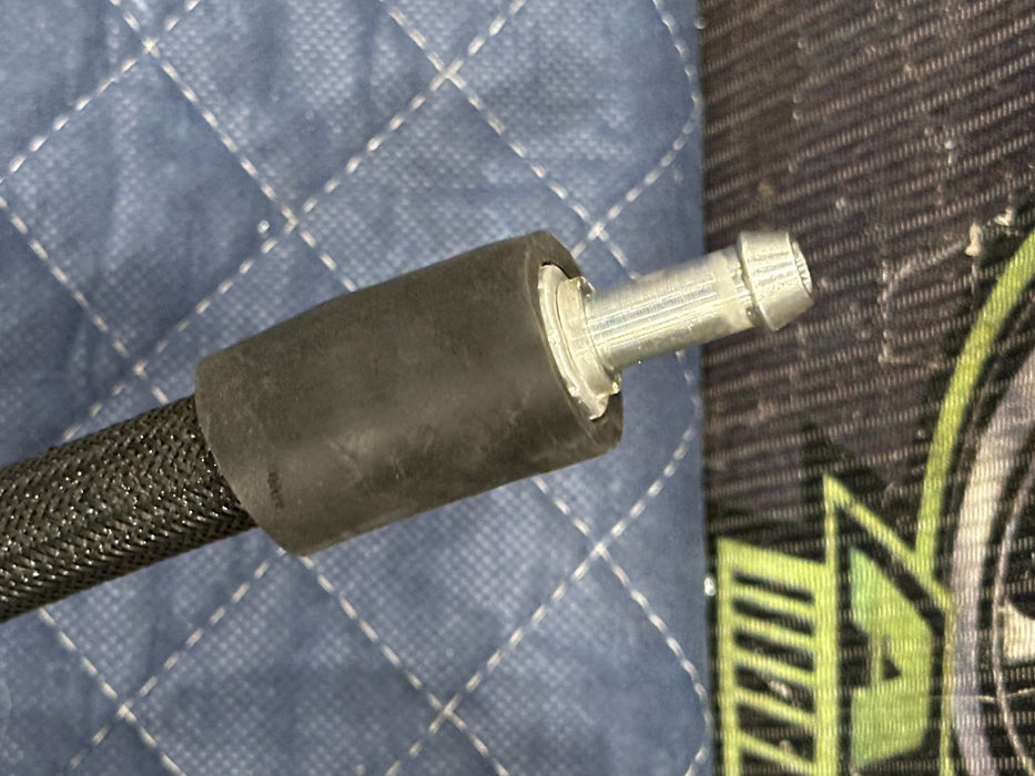 2015 JAGUAR F TYPE R POWER STEERING OIL COOLER LINE HOSE 8W83 3L602 AC OEM