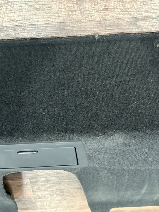 2014 AUDI R8 REAR PACKAGE TRAY BACK WALL CARPET COVER TRIM PANEL 420 863 411 L