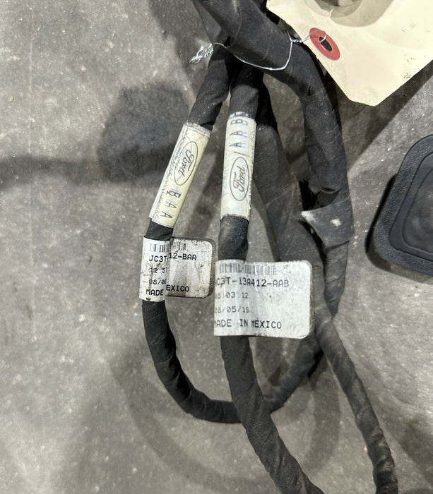 2017-2019 FORD F350 DUALLY BED LEFT RIGHT LIGHTS WIRING HARNESS OEM JC3T-13A412