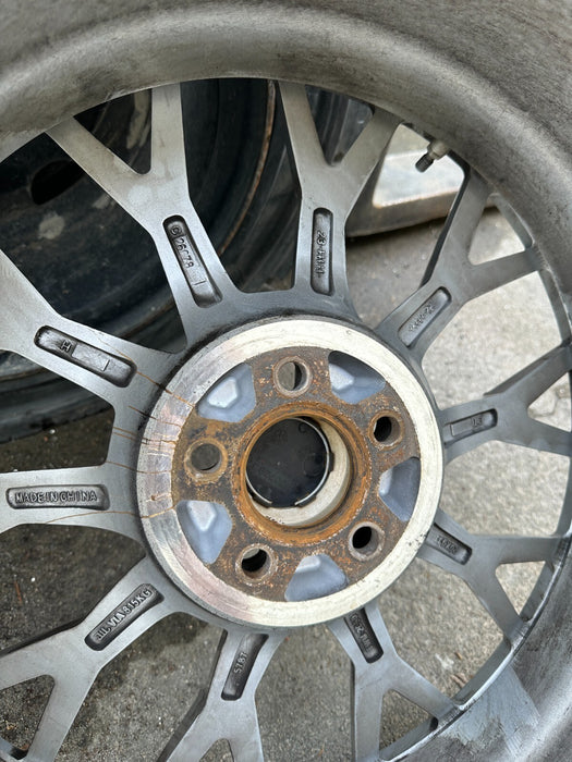 5x108 GWG Wheels 20x10.5 REARS 20x9 FRONTS FORD JAGUAR NEW NITTO TIRES