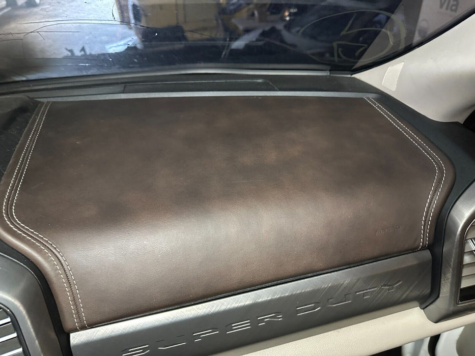 2017 2018 2019 FORD F250 F350 F450 LIMITED PASSENGER DASHBOARD COVER *MINT*