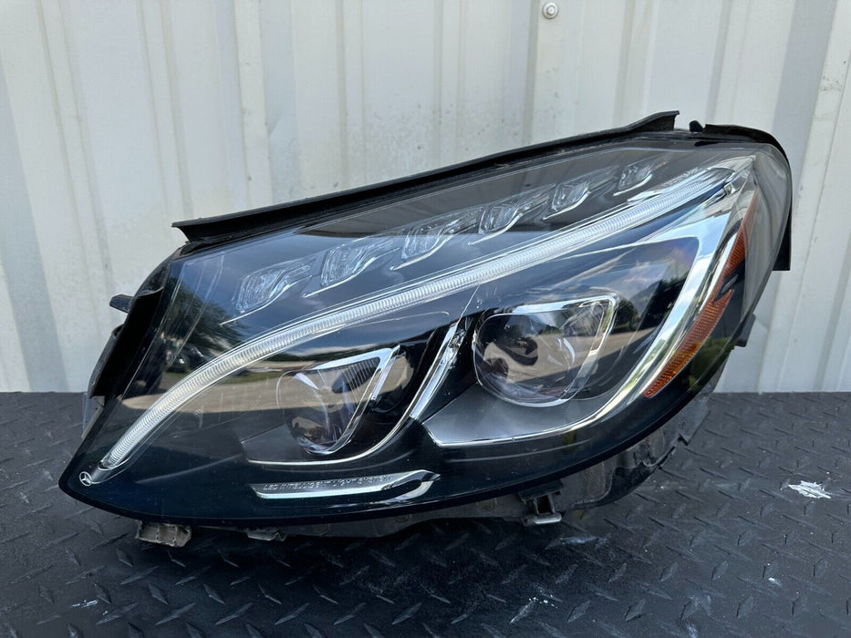 2017 MERCEDES-BENZ C63 ADAPTIVE HEADLIGHT DRIVER SIDE 2059063504 OEM COMPLETE