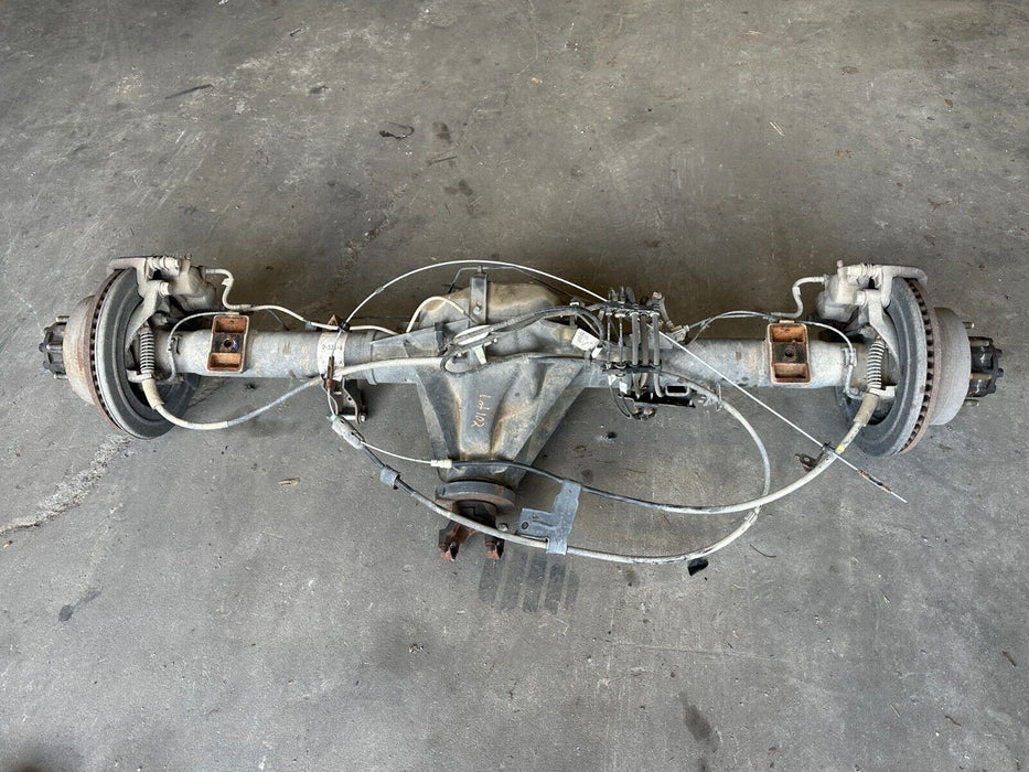 2017 2018 2019 FORD F250 F350 DIESEL REAR AXLE ASSEMBLY 4X4 3.55 RATIO 46K MILES