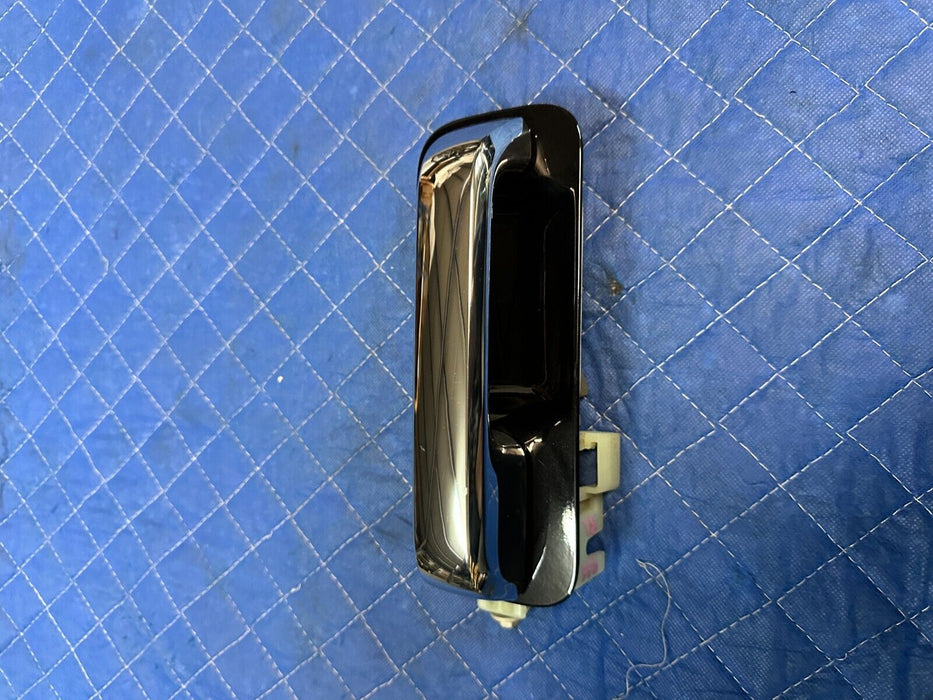 2022 FORD F250 F350 REAR DRIVER LEFT DOOR HANDLE OEM ~PAINT CODE UM AGATE BLACK~