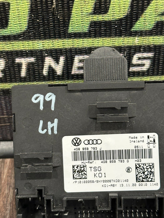 2021 AUDI R8 FRONT LEFT WINDOW CONTROL MODULE OEM 4G8 959 793 J