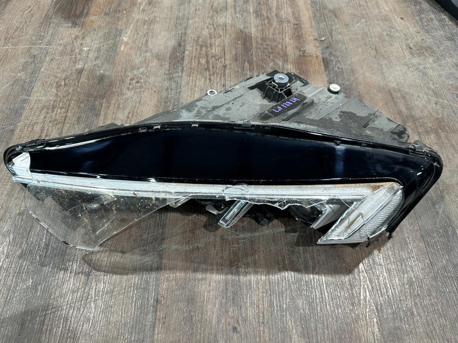 2017 AUDI R8 LEFT LED HEADLIGHT OEM *DAMAGED*