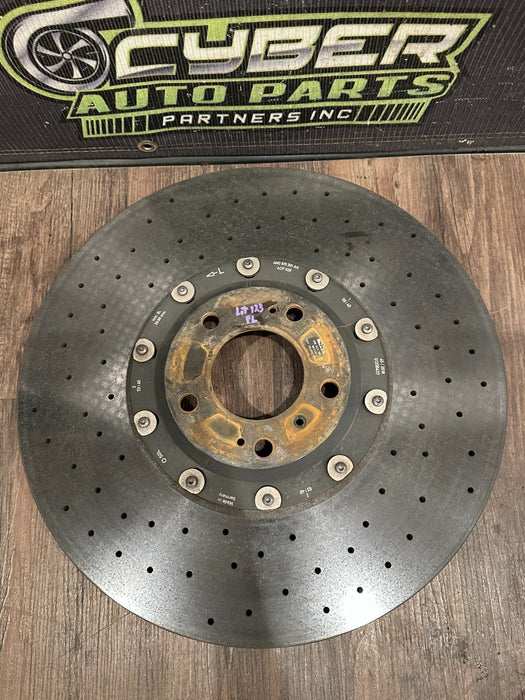 2018-2024 LAMBORGHINI URUS FRONT LEFT CARBON CERAMIC BRAKE ROTOR OEM 4M0 615 301