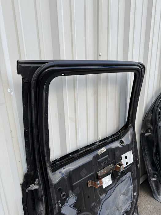 2017-2022 FORD F250 F350 F450 REAR RIGHT DOOR SHELL AGATE BLACK (UM) OEM