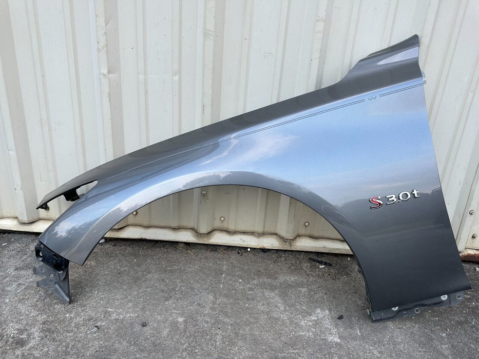 2017 INFINITI Q50 RED SPORT SEDAN DRIVER FENDER GRAY METALLIC (KAD) OEM