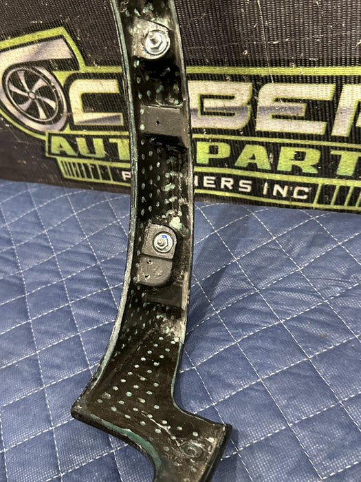 2014 AUDI R8 DASH DASHBOARD CARBON FIBER COVER FRAME 423 857 171 A OEM ~SCUFFS~