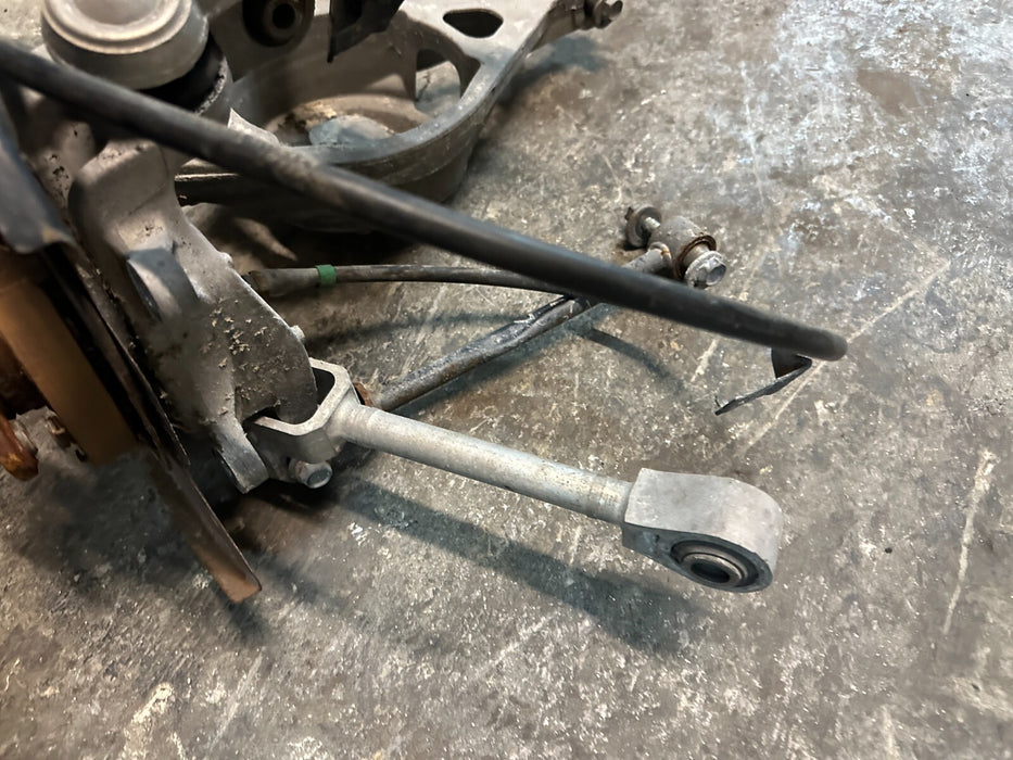2010 NISSAN 370Z CONVERTIBLE REAR RIGHT SUSPENSION KNUCKLE CONTROL ARM OEM