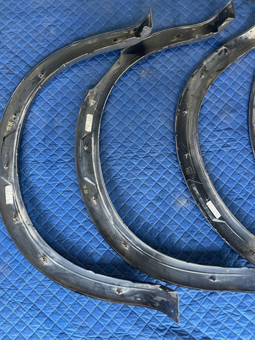 2016 2019 NISSAN TITAN XD RESERVE FRONT & REAR FENDER FLARE SET OEM