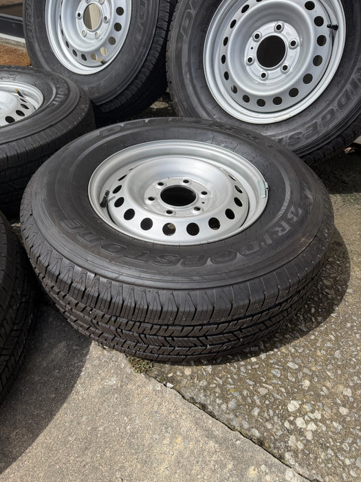 *NEW* FORD BRONCO RANGER FACTORY STEEL 16" WHEELS RIMS 255/70R16 TIRES