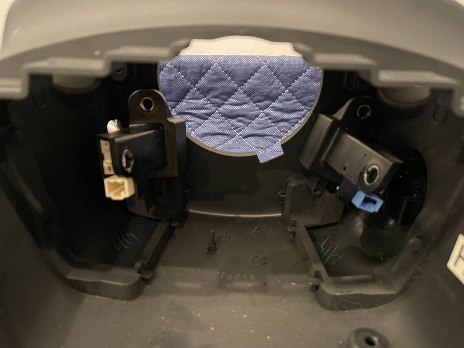 2017 INFINITI Q50 RED SPORT STEERING COLUMN TRIM W/ PADDLE SHIFTER OEM