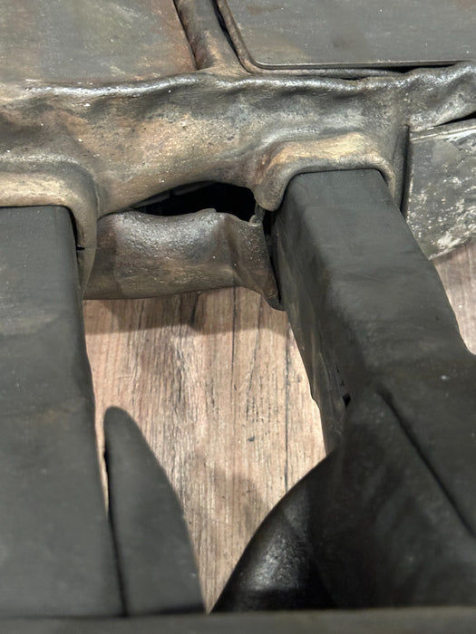 2017-2022 FORD F250 F350 F450 XLT DRIVER LEFT TOW MIRROR OEM ~FIRE DAMAGE~