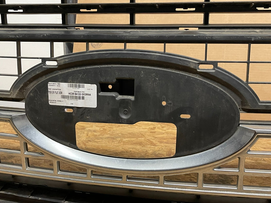 2017 2018 2019 FORD F250 F350 F450 PLATINUM GRILLE *DAMAGE* OEM