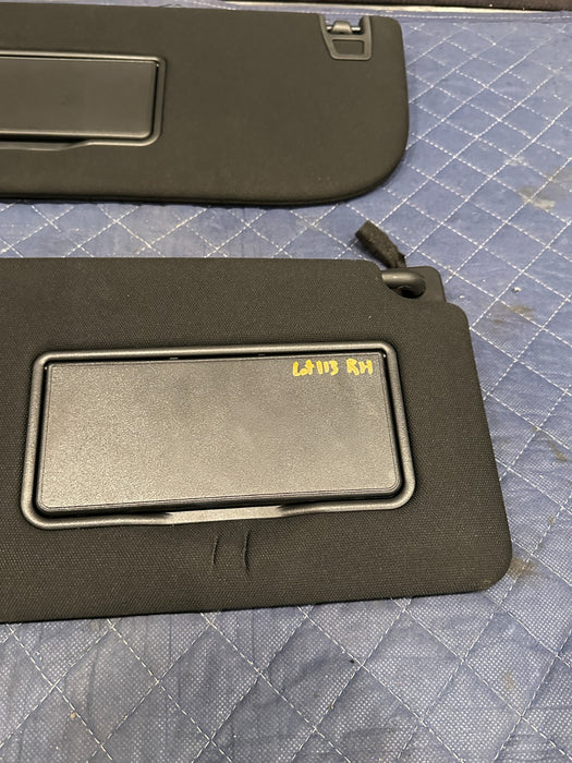2019 FORD F150 3.5L RAPTOR LEFT RIGHT SUN VISOR PAIR OEM