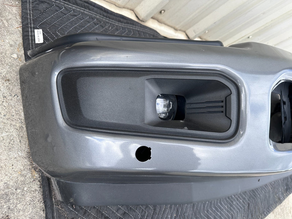 2023 2024 2025 FORD F250 F350 FRONT BUMPER ASSEMBLY CARBONIZED GRAY OEM