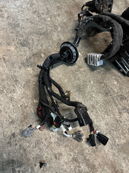 2022 FORD F350 PLATINUM DIESEL ENGINE BAY WIRING HARNESS NC3T 12A581 AAE OEM