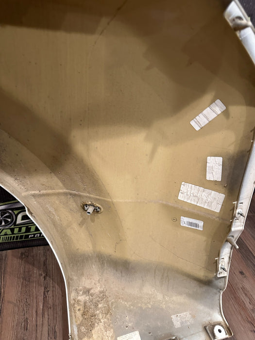 2017 2019 FORD F350 F450 LEFT DUALLY BED SIDE FENDER FLARE PEARL WHITE *UG* OEM