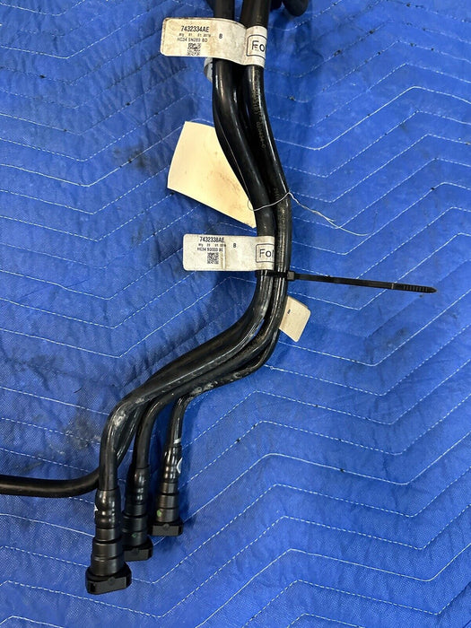 2017 2018 2019 FORD F450 6.7 DIESEL FUEL LINES HOSE TUBES (5PC) 34 GALLON OEM