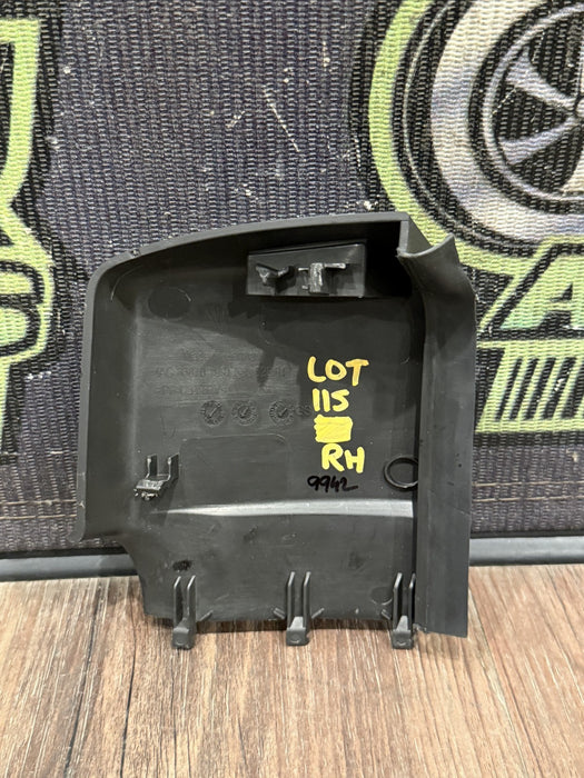 2014 PORSCHE 911 TURBO S 991 RIGHT HEADLINER COVER TRIM OEM 991.555.526.01 *WEAR