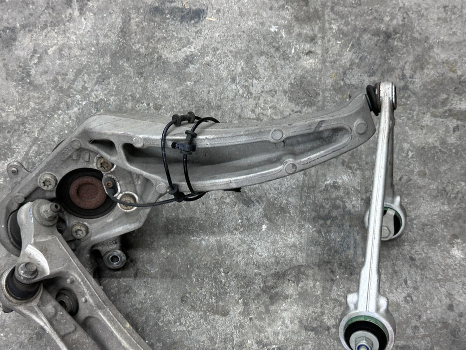 2015 JAGUAR F TYPE FRONT RIGHT KNUCKLE SPINDLE OEM EX53-3K185-AB *DAMAGE 7-8*