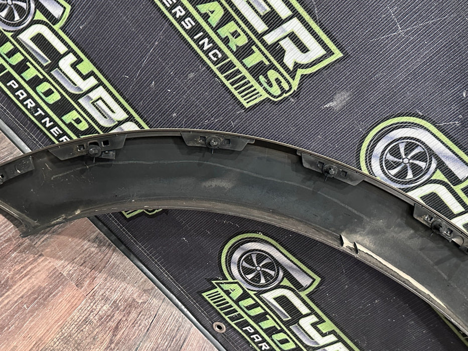 2017-2022 FORD F250 F350 FRONT LEFT RIGHT FENDER FLARES GOLD OEM *PAINT FLAWS*