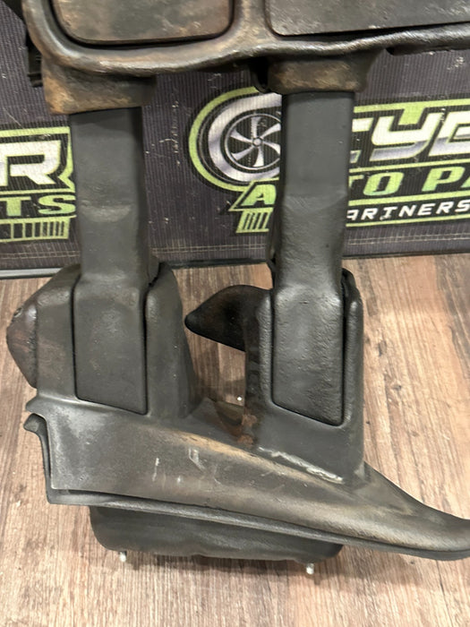 2017-2022 FORD F250 F350 F450 XLT DRIVER LEFT TOW MIRROR OEM ~FIRE DAMAGE~