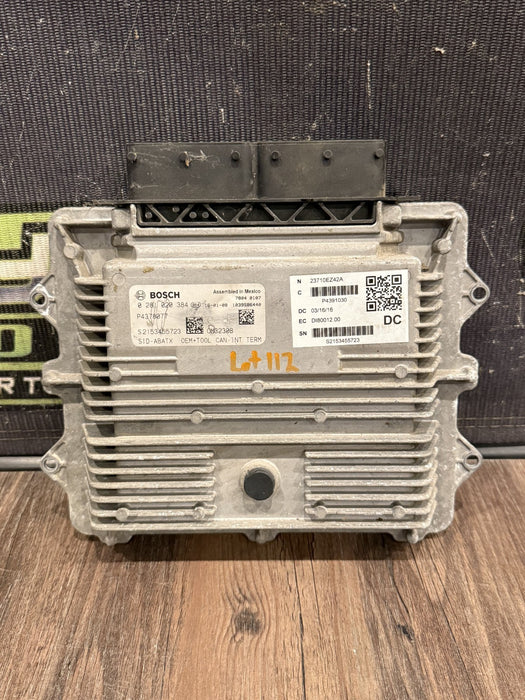 2017 NISSAN TITAN XD DIESEL ECU ENGINE CONTROL UNIT MODULE OEM 0 281 020 384