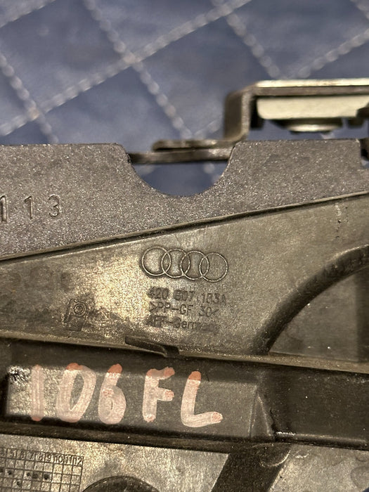 2014 AUDI R8 SPYDER FRONT DRIVER LEFT BRACKET PIECE OEM 420 807 183 A