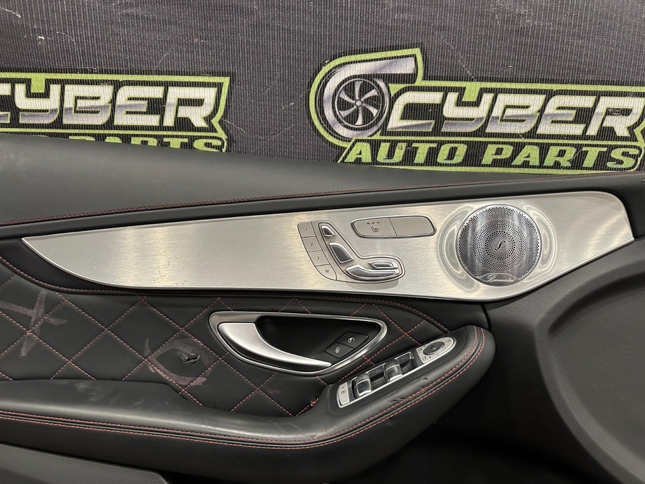 2015 MERCEDES C63S AMG EDITION 1 SEDAN W205 FRONT LEFT DOOR PANEL OEM *WEAR 6-12