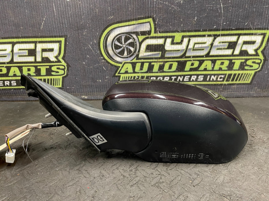 2009-2020 NISSAN 370Z DRIVER SIDE DOOR MIRROR *PAINT CODE: NAG* OEM