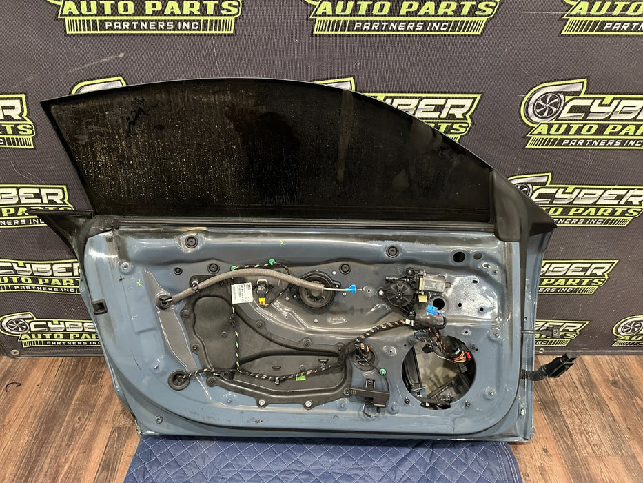 2017 2021 AUDI R8 LEFT DRIVER DOOR SHELL KEMORA GRAY  4S0 831 311 A "MINOR BURN"