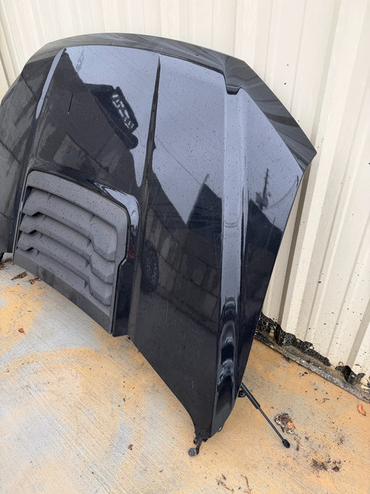 2019 FORD F150 RAPTOR HOOD ASSEMBLY BLACK COMPLETE TAKE OFF 2017-2020