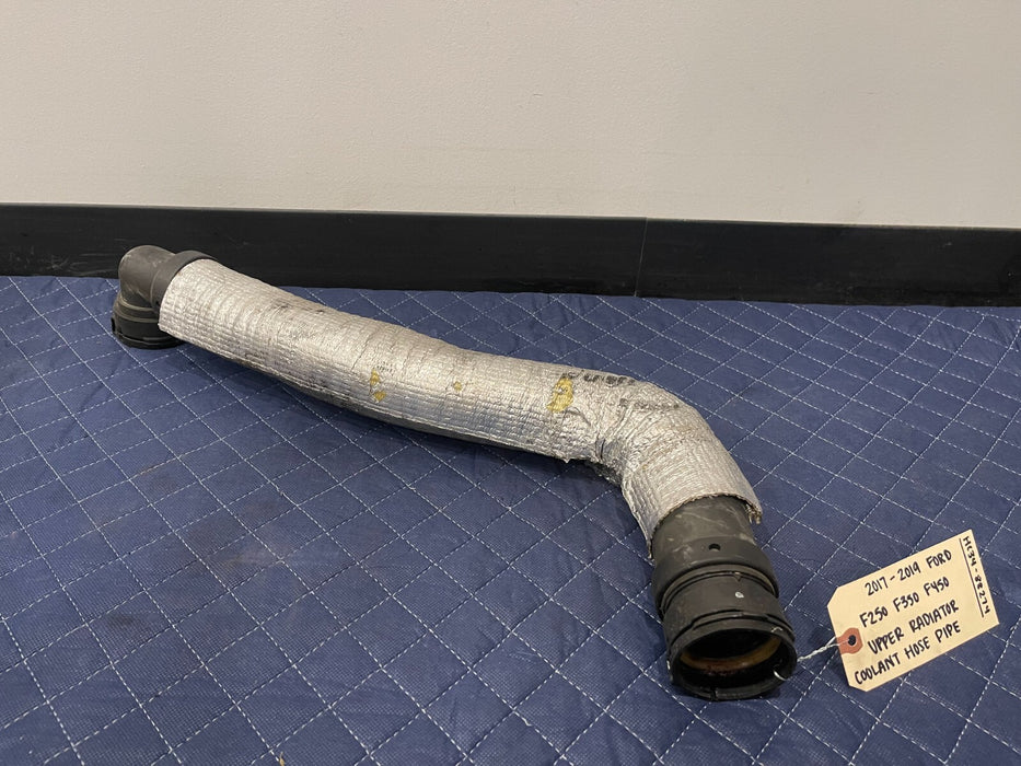 2017-2019 FORD F250 F350 F450 6.7L UPPER RADIATOR COOLANT HOSE PIPE OEM