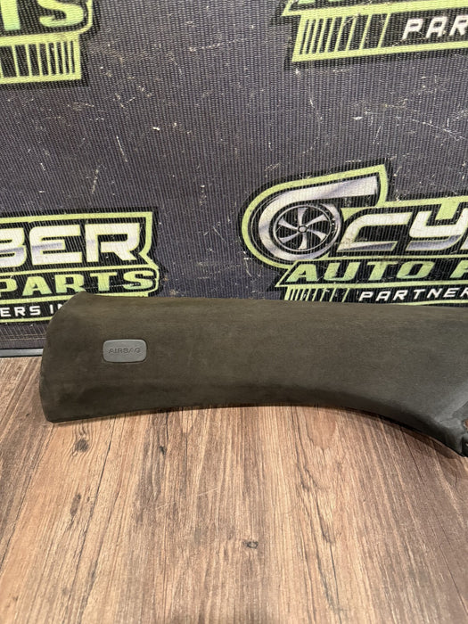 2021 AUDI R8 FRONT LEFT ALCANTARA A PILLAR TRIM OEM 4S8 867 233 *WEAR 4*