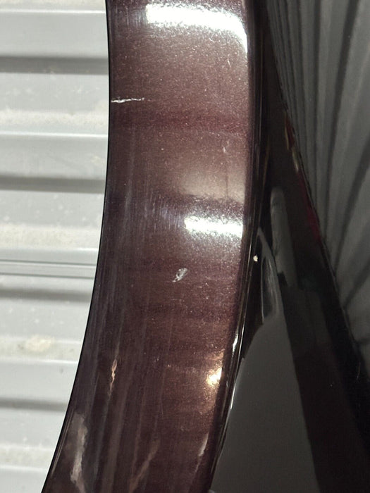 2010 NISSAN 370Z FRONT LEFT DRIVER FENDER OEM ~NAG~BLACK CHERRY ~MINOR WEAR~