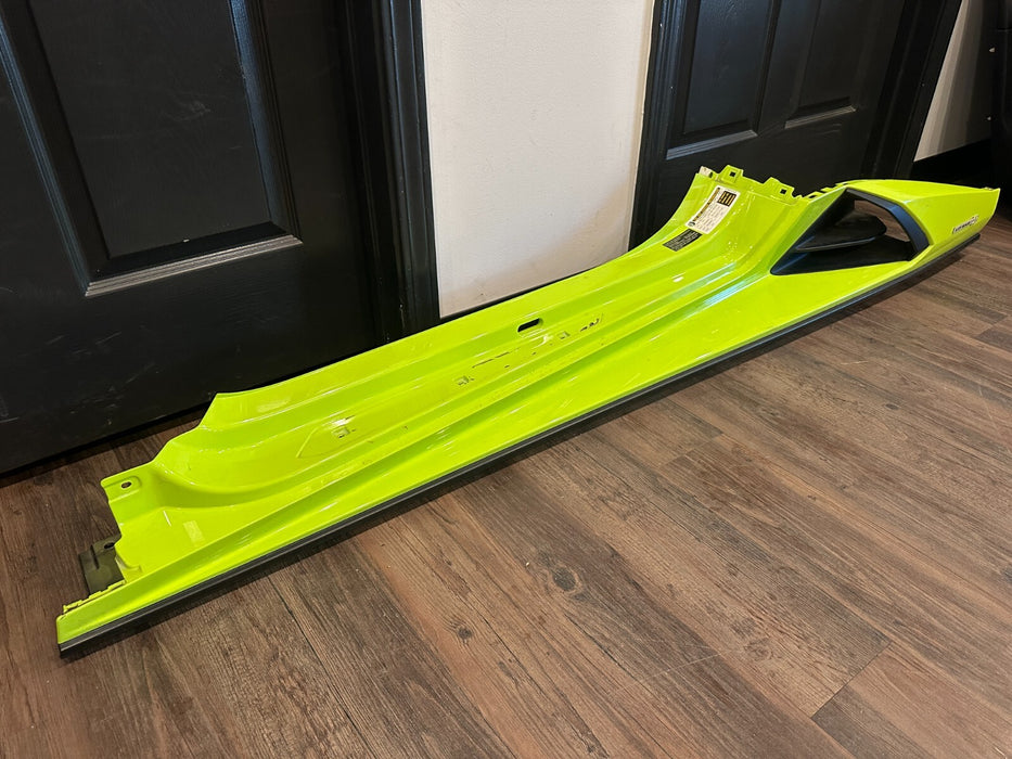 2023 LAMBORGHINI HURACAN TECNICA SIDE SKIRT ROCKER PANEL MOULDING DRIVER OEM