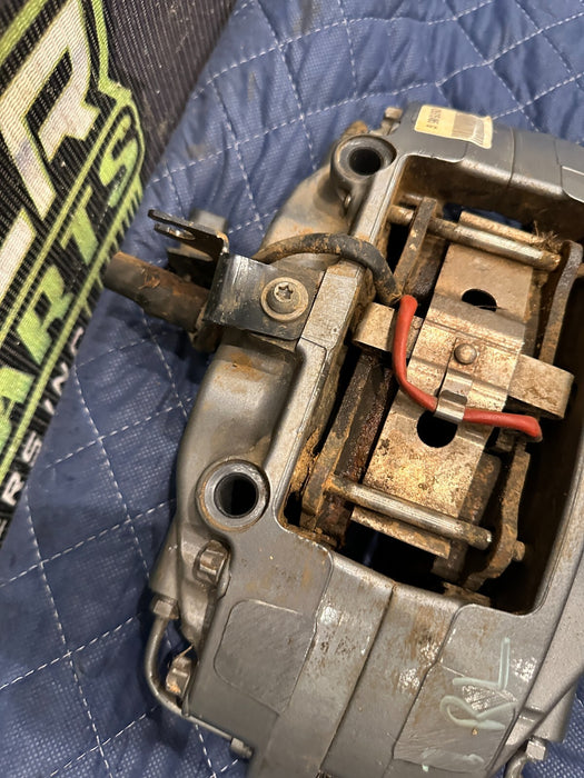 2014 AUDI R8 BREMBO REAR LEFT CARBON CERAMIC BRAKE CALIPER OEM *SCATCHES FLAW*