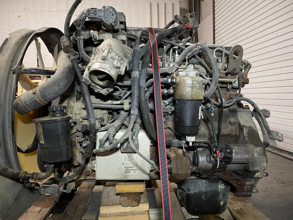 2007 2008 RAM 2500 3500 6.7 CUMMINS DIESEL ENGINE CAB & CHASSIS 114K COMPLETE