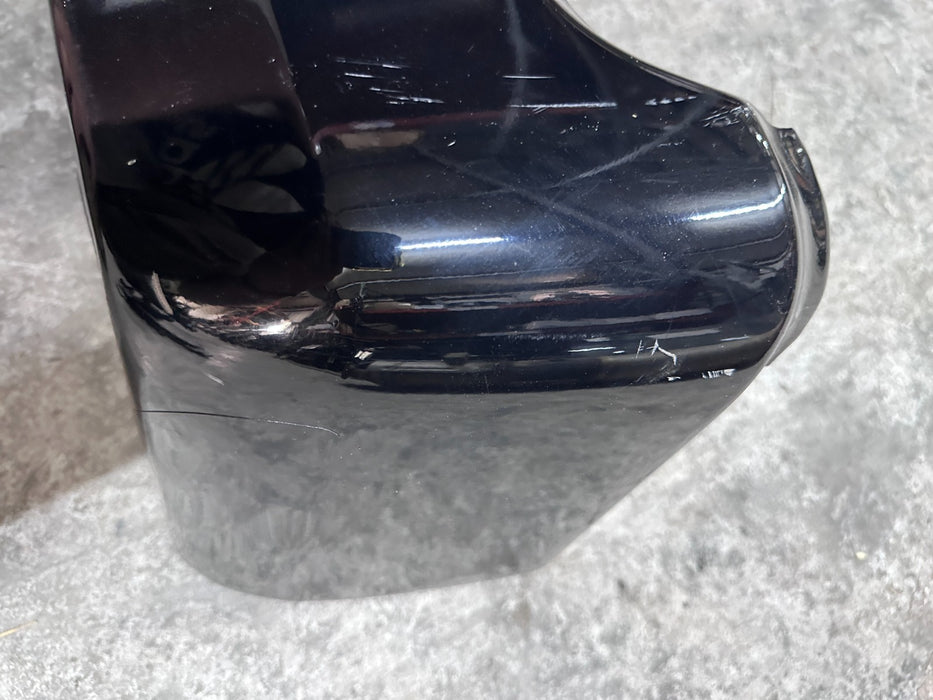 2020-22 FORD F250 F350 REAR RIGHT BUMPER CORNER AGATE BLACK (UM) OEM *FLAWS 3-9*