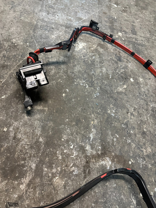 2020 BMW M4 F82 POSITIVE BATTERY CABLE W/TERMINAL JUNCTION BOX 61 12 9 348 763