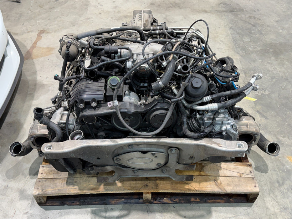 2014 PORSCHE 911 TURBO S 991 3.8L ENGINE PDK TRANSMISSION ByDesign 68MM Turbos